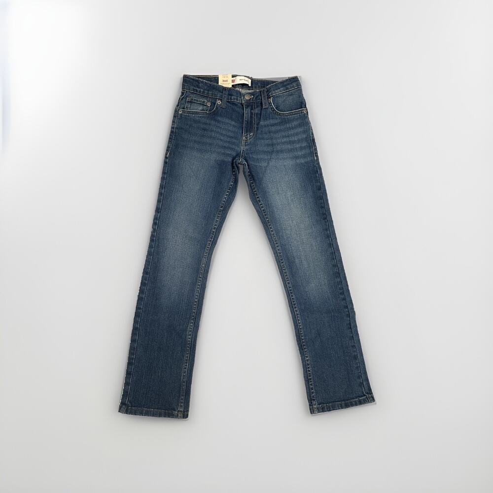 Levi’s 511 Boys Slim Fit Jeans NWT Size 12 (26x27) Medium Blue Denim Stretch